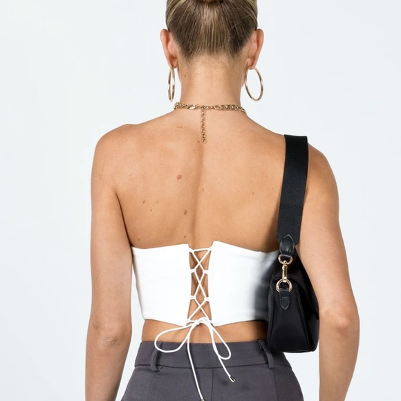 Princess Polly Carlie top white - Picture 9 of 12